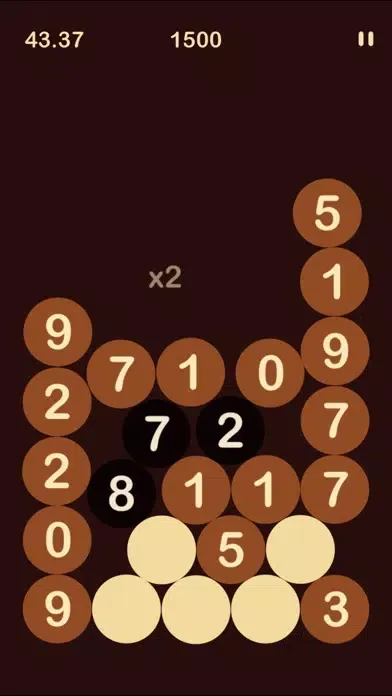 Capturas de tela do droppin digits - multiplicative fun