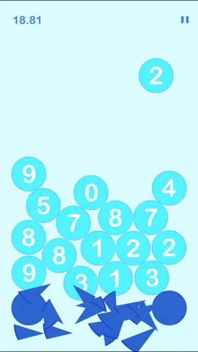 Capturas de tela do droppin digits - multiplicative fun