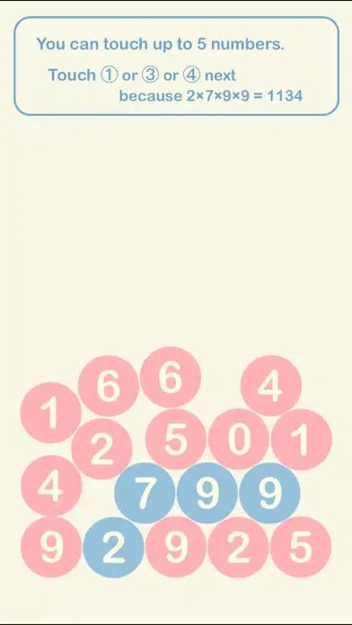 Capturas de tela do droppin digits - multiplicative fun