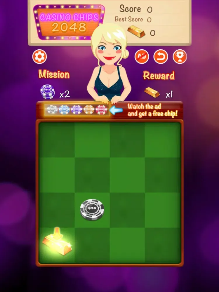 Chips Chips 2048 iPad  Ekran Görüntüleri