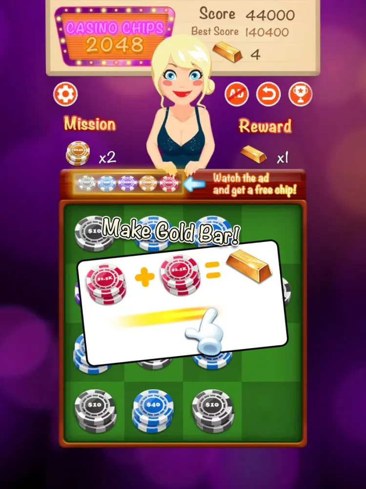 Chips Chips 2048 iPad  Ekran Görüntüleri