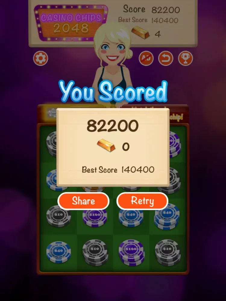 Chips Chips 2048 iPad  Ekran Görüntüleri