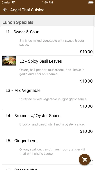 Angel Thai Cuisine Screenshots