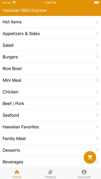 ภาพหน้าจอของ Hawaiian BBQ