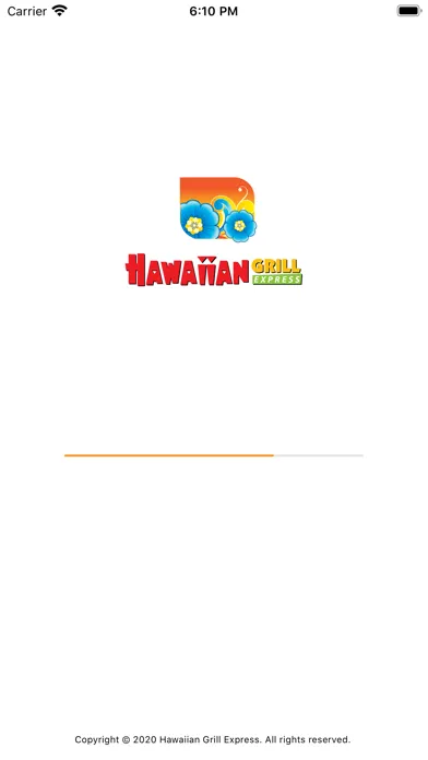 Capturas de tela do Hawaiian Grill Express