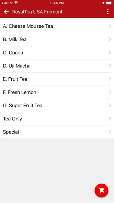 RoyalTea USA スクリーンショット
