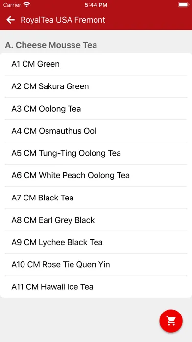 RoyalTea USA スクリーンショット