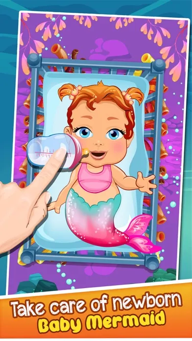 Tangkapan layar Mermaid Doctor Salon Baby Spa Kids Games