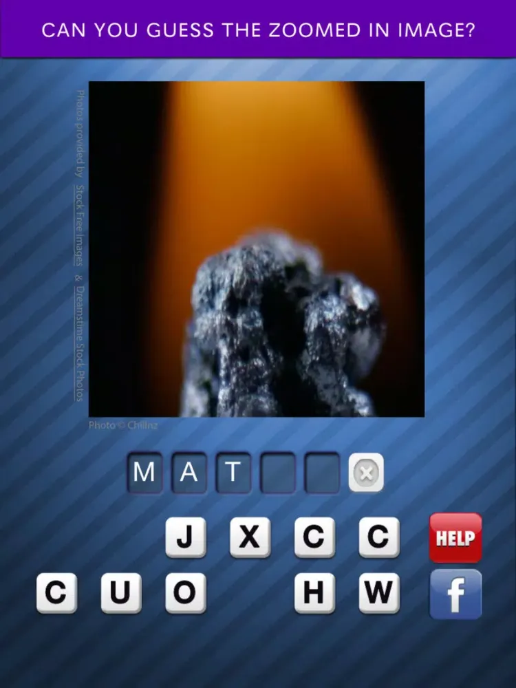 Pic Pop - guess what's that zoomed picture icon riddle in this fast word quiz to game iPad 应用截图
