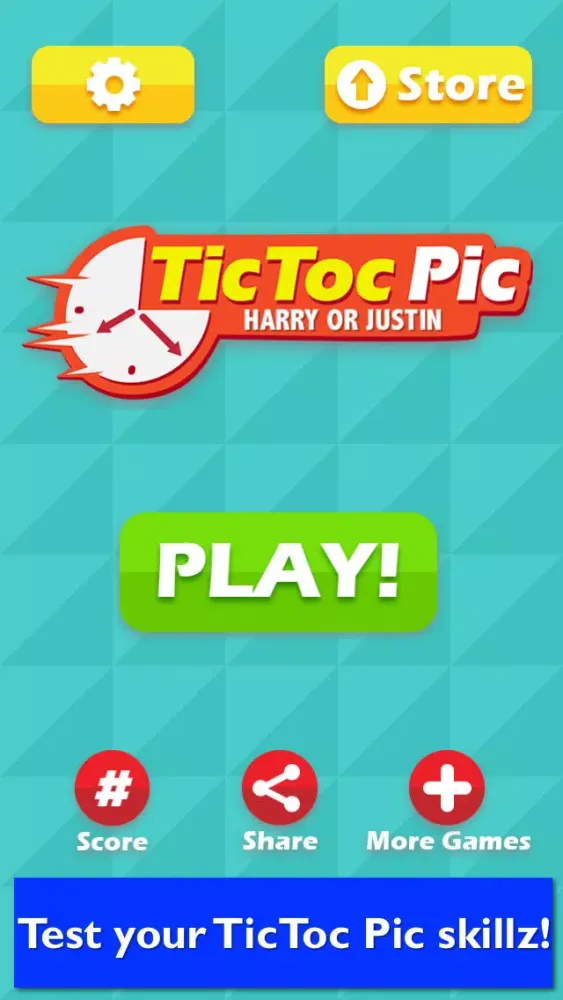 Zrzuty ekranu TicToc Pic: Harry Styles (One Direction) or Justin Bieber Edition - the Ultimate Reaction Quiz Game