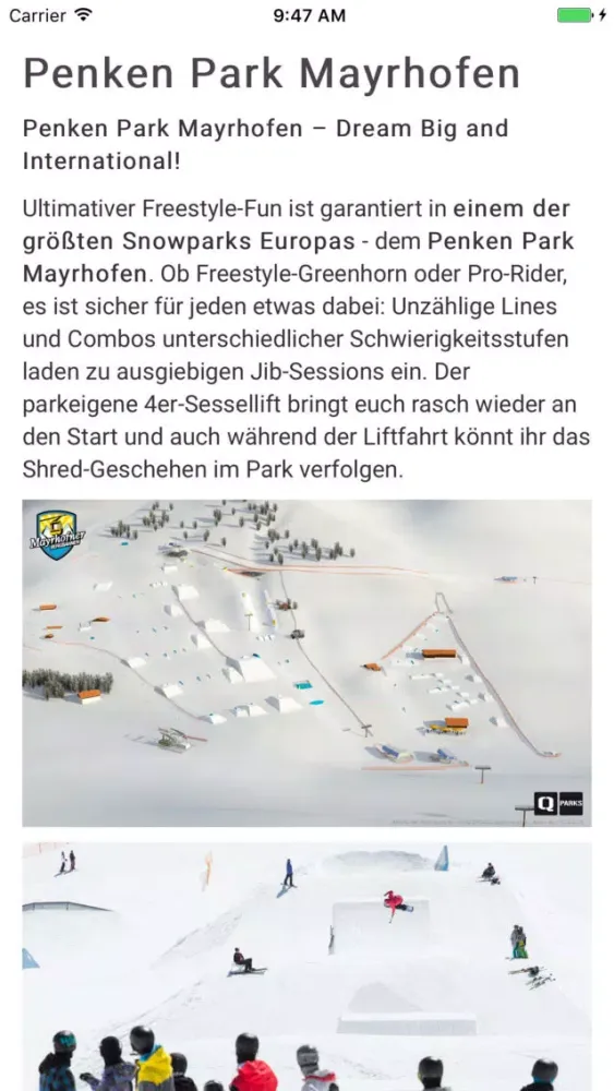 Penken Park Mayrhofen Screenshots