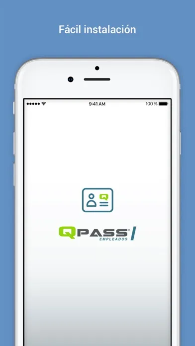 Capturas de tela do QPass Empleados