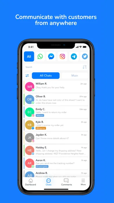 Qpien - Omni-Channel Helpdesk Screenshots