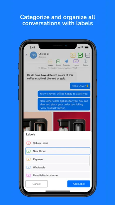 Qpien - Omni-Channel Helpdesk Screenshots