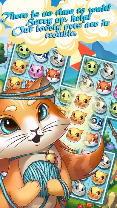 Capturas de tela do Lovely Pets Match3