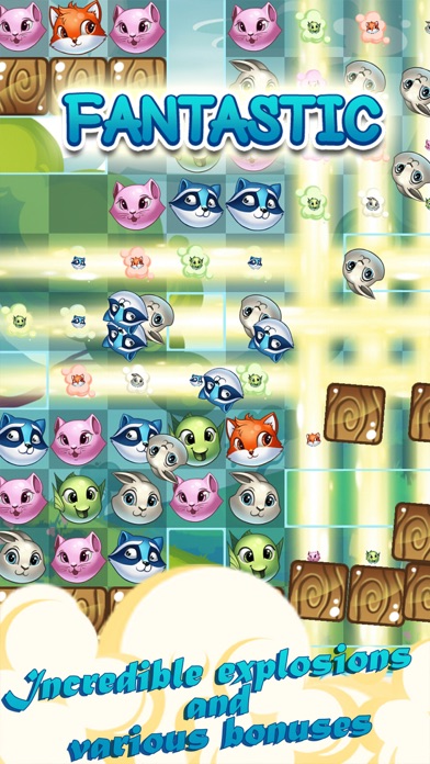 Capturas de tela do Lovely Pets Match3