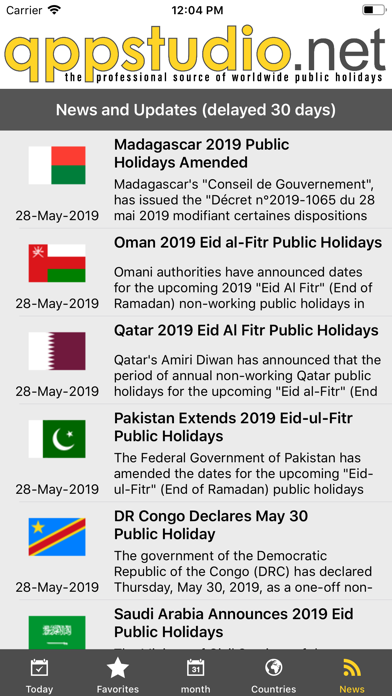 صور Q++ Worldwide Public Holidays