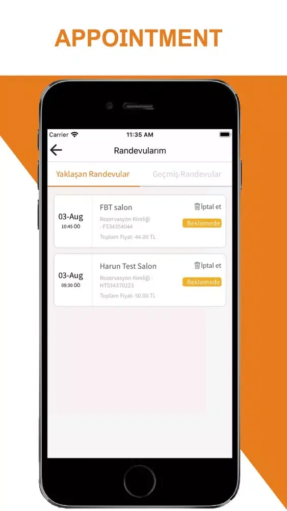 Qpratic-Pratik Randevu Screenshots