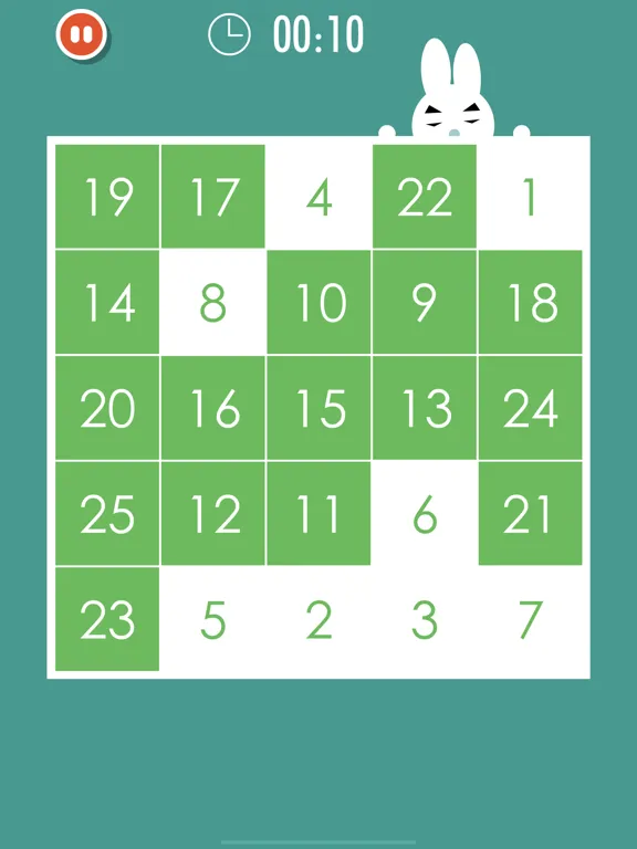 Grid Game:Schulte grid iPad 应用截图