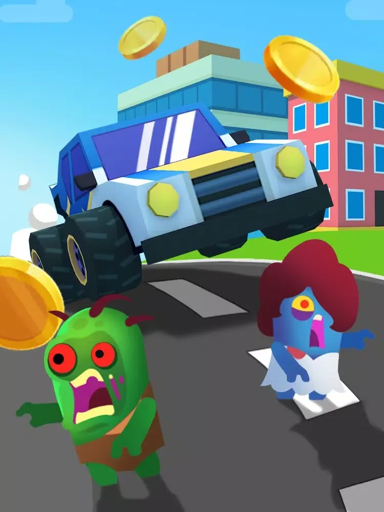 تصاویر Zombie Reaper:Crazy Car iPad 