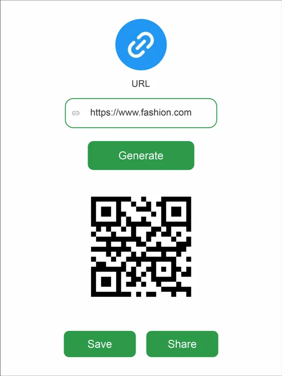 Tangkapan skrin QBR QR Barcode Readers iPad 