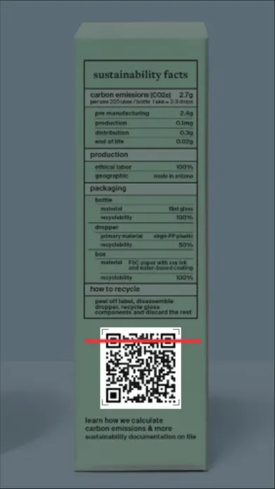 Tangkapan skrin QBR QR Barcode Readers