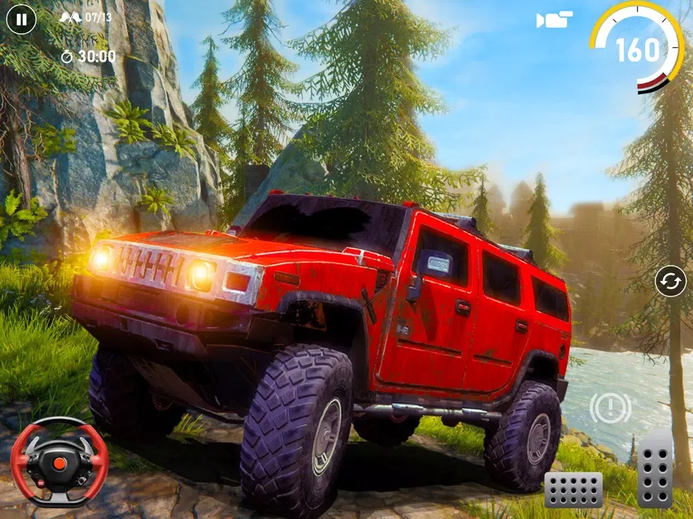 Off road Car Drive simulator iPad  Ekran Görüntüleri