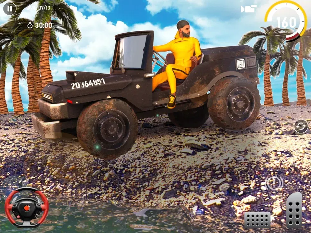 Off road Car Drive simulator iPad  Ekran Görüntüleri