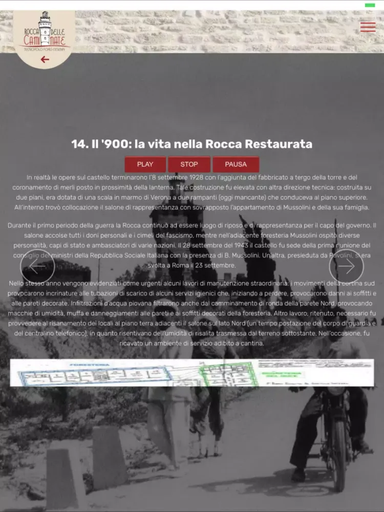 Rocca delle Caminate iPad 应用截图