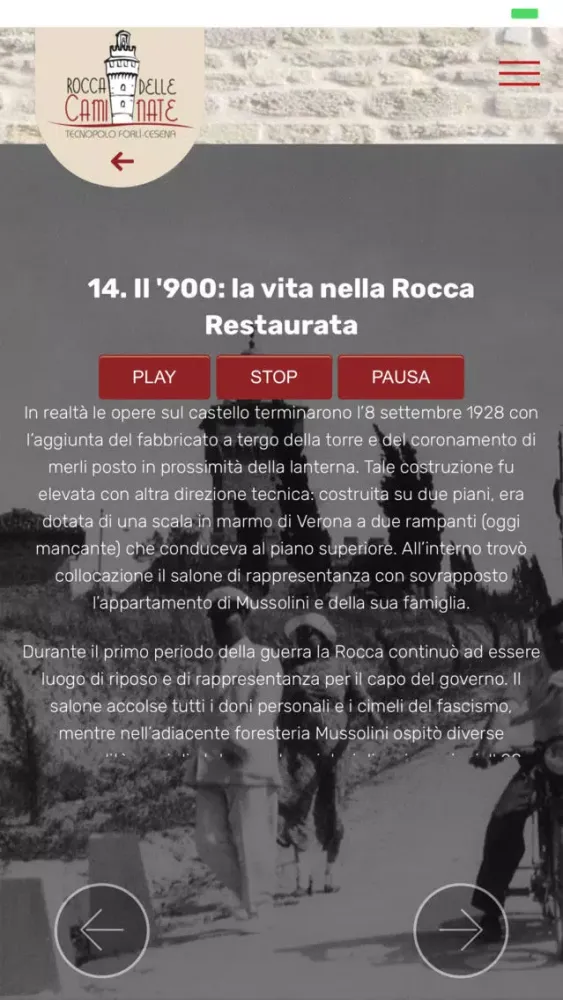 Rocca delle Caminate应用截图