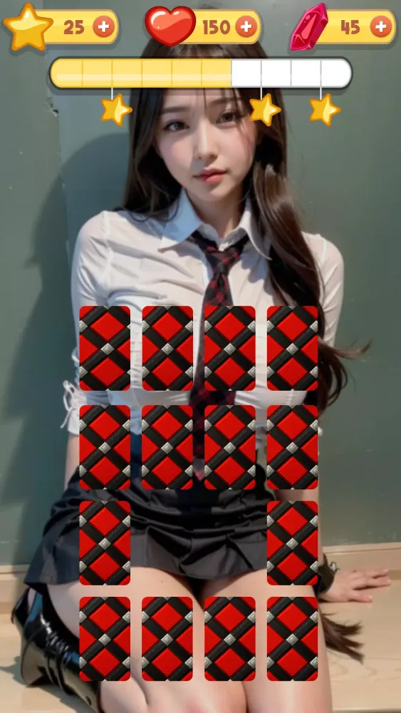 Match Girl CardFlip Adult Game应用截图