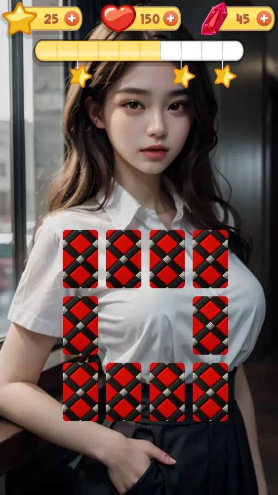 Match Girl CardFlip Adult Game应用截图