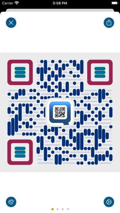 Captures d'écran de Qrafter: QR Code Reader