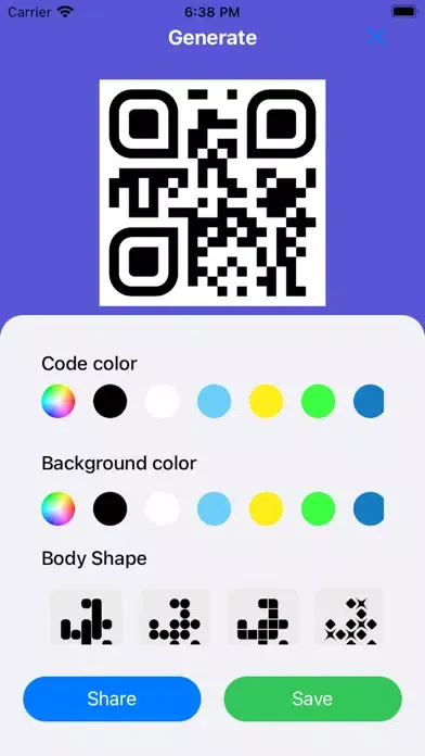 Ảnh chụp màn hình của QR Code - Scan & Generate