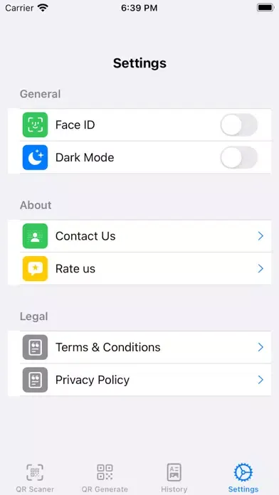 Ảnh chụp màn hình của QR Code - Scan & Generate