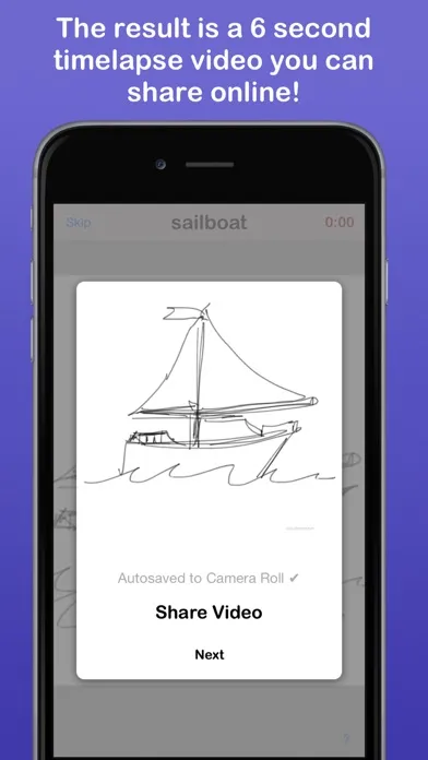 Capturas de pantalla de Doodletime: Timelapse sketches
