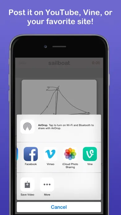 Capturas de pantalla de Doodletime: Timelapse sketches