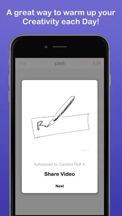 Capturas de pantalla de Doodletime: Timelapse sketches