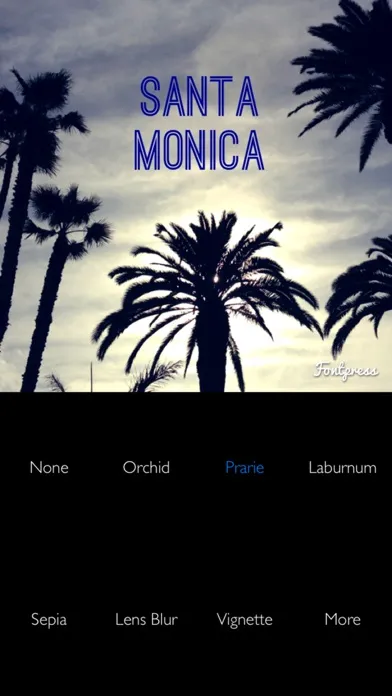 Fontpress Lite: Text on Photos スクリーンショット