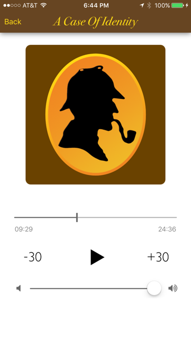 Zrzuty ekranu Holmes+ Audio Books