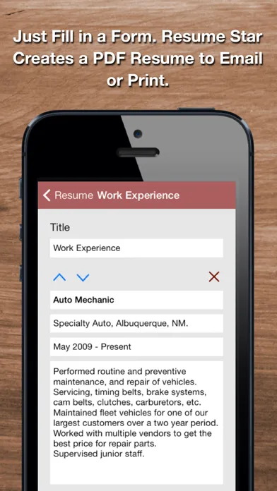 Скриншоты Resume Star: Pro CV Maker