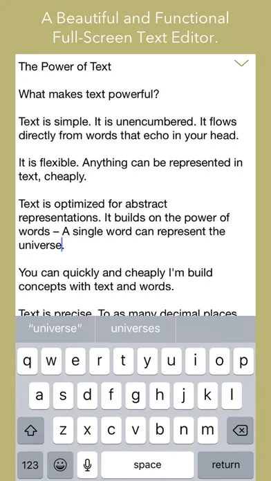 Text Editor by Qrayon स्क्रीनशॉट