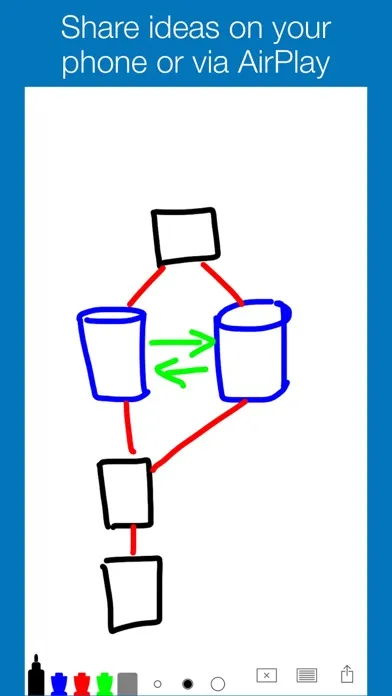 Zrzuty ekranu Whiteboard Pro by Qrayon