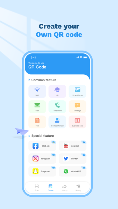 Скриншоты QR Code - Scanner&Creator pro