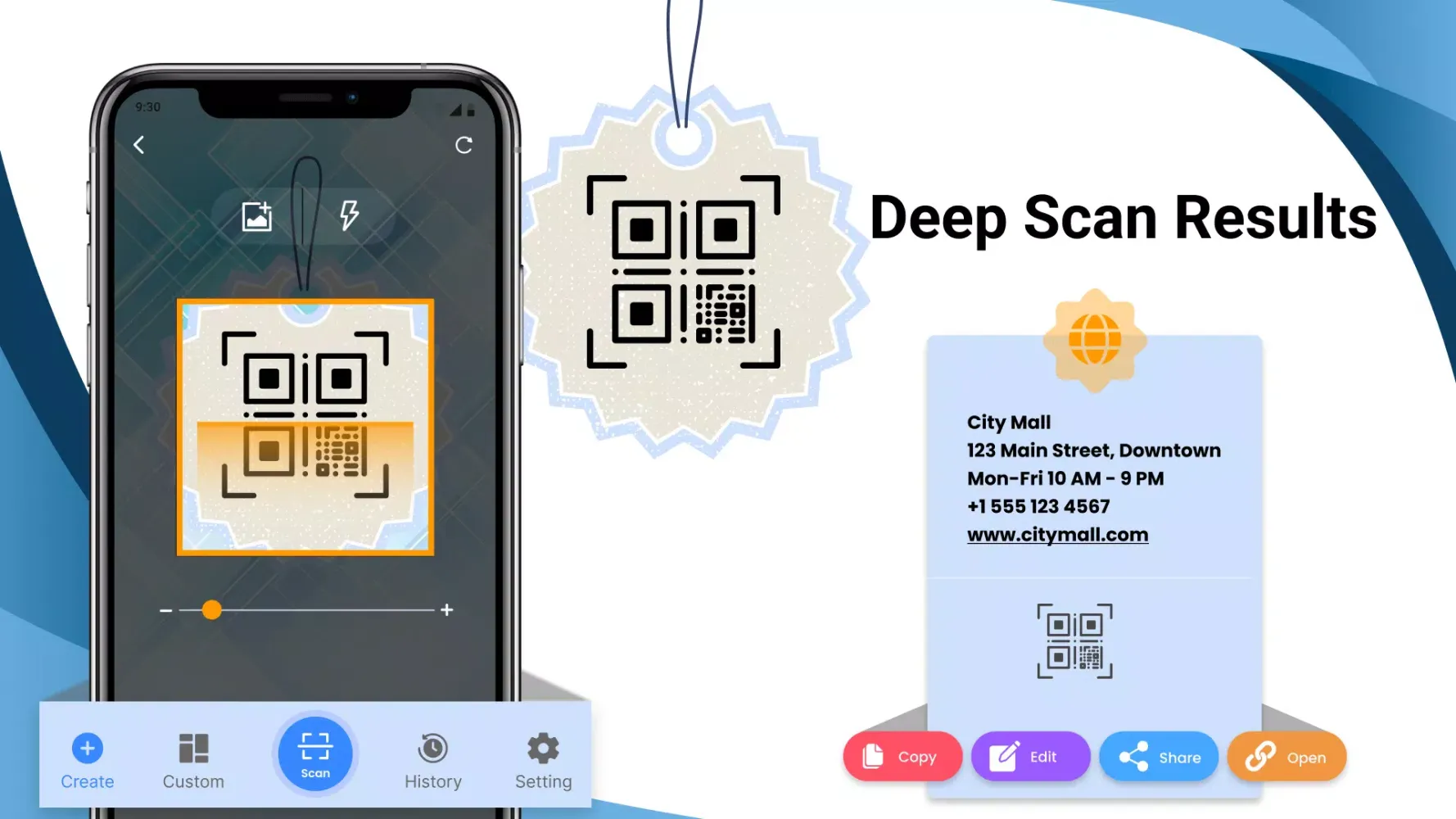 QR Code Scanner Barcode Reader Screenshots