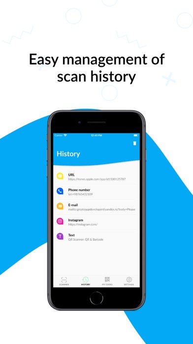 Zrzuty ekranu QR Scanner & Barcode Scanner