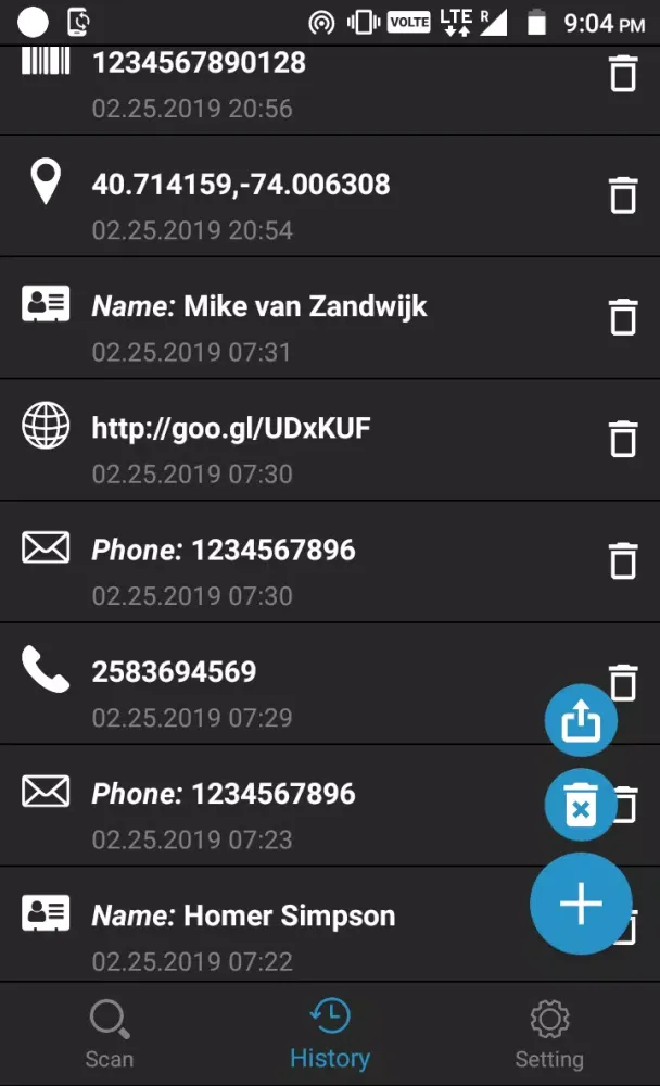 Zrzuty ekranu SuperB Reader