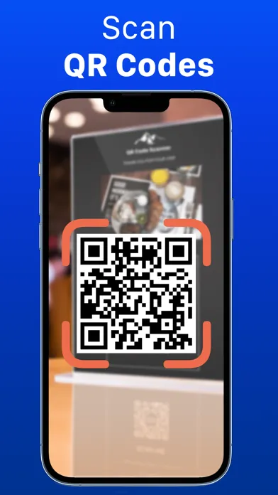 Capturas de tela do QR Code Reader & qr Scanner ®