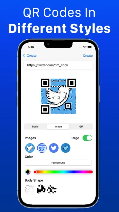 Capturas de tela do QR Code Reader & qr Scanner ®