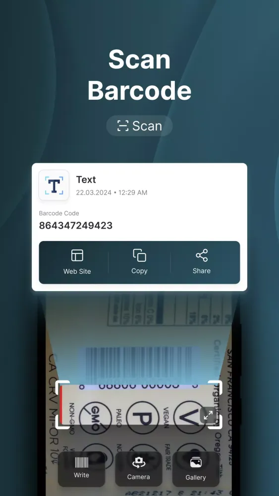 QR Code Scanner-Barcode Magic Screenshots